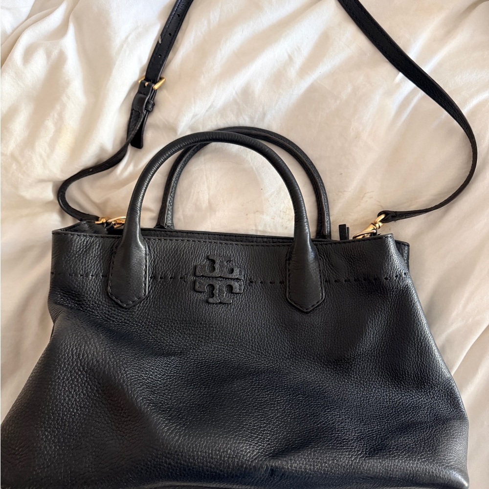 Tory Burch Black Leather Handbag